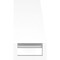 Ekena Millwork 3-in. W x 6-in. D x 6-in. H Copenhagen Architectural Grade PVC Knee Brace BRCP03X06X06CHG - alternate 5